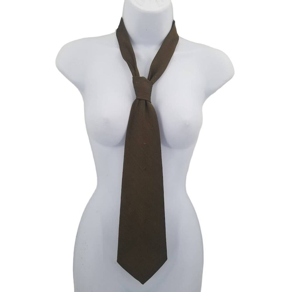 Vintage Me Carter Traditionals Men's Neck Tie Necktie Brown